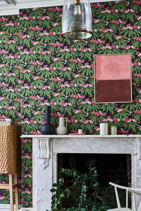 Papier peint RHODODENDRON MAGENTA