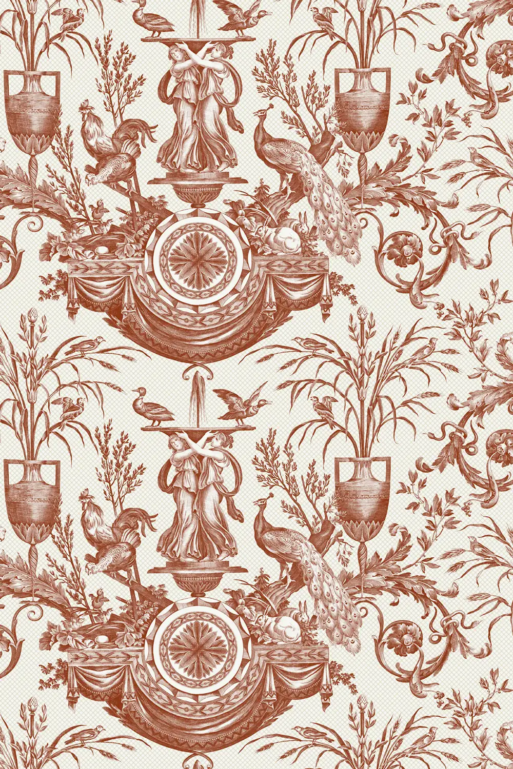 AVIAN FOUNTAIN TOILE – Image 8