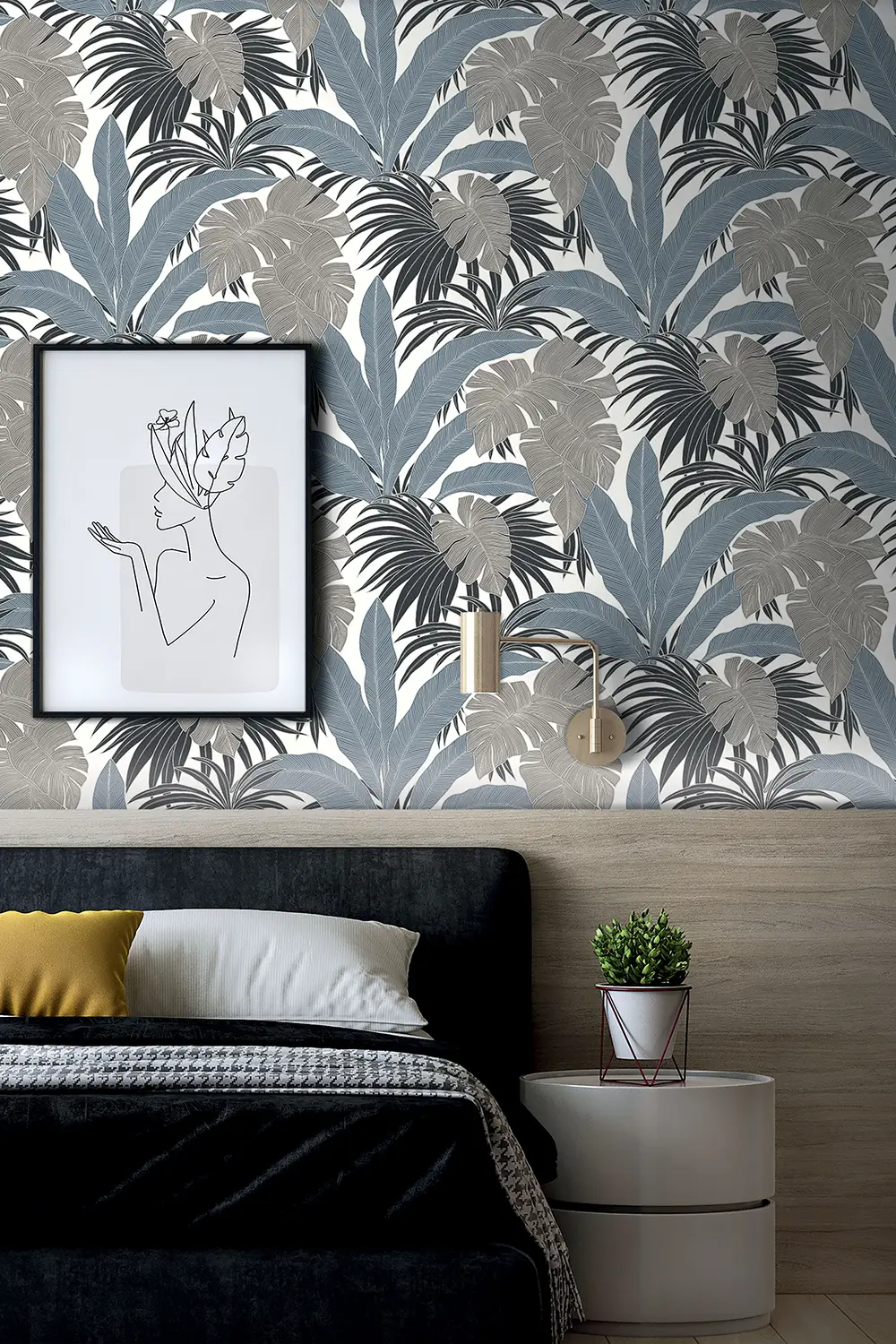 SABRYNA • FEUILLES TROPICALES JUNGLE