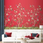 CHINOISERIE MAGNOLIA (intissé)