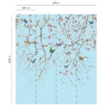 Alternative view of BUTTERFLY DELIGHT (intissé)