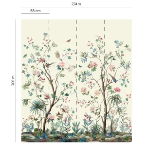 Alternative view of CHARLESTON GARDEN (intissé)