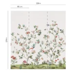 Alternative view of CHINOISERIE MAGNOLIA (paille japonaise)