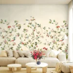 CHINOISERIE MAGNOLIA (paille japonaise)