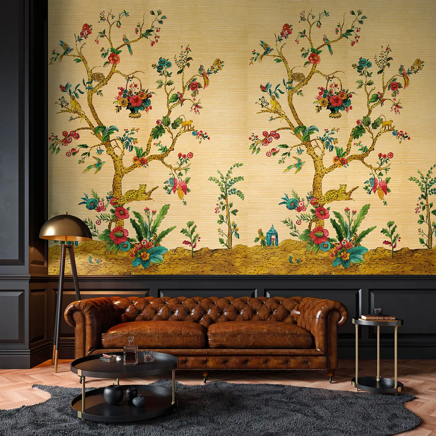 TANZANIA TREE OF LIFE (paille japonaise)