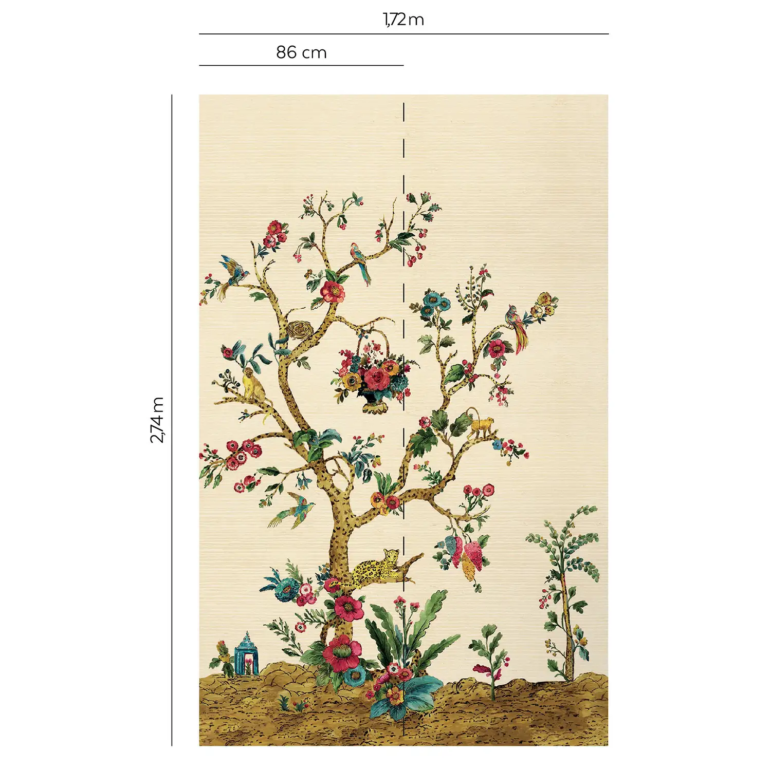 TANZANIA TREE OF LIFE (paille japonaise) – Image 3