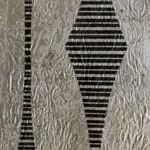 CAHOKIA • LOSANGE ZÉBRÉ ART DÉCO
