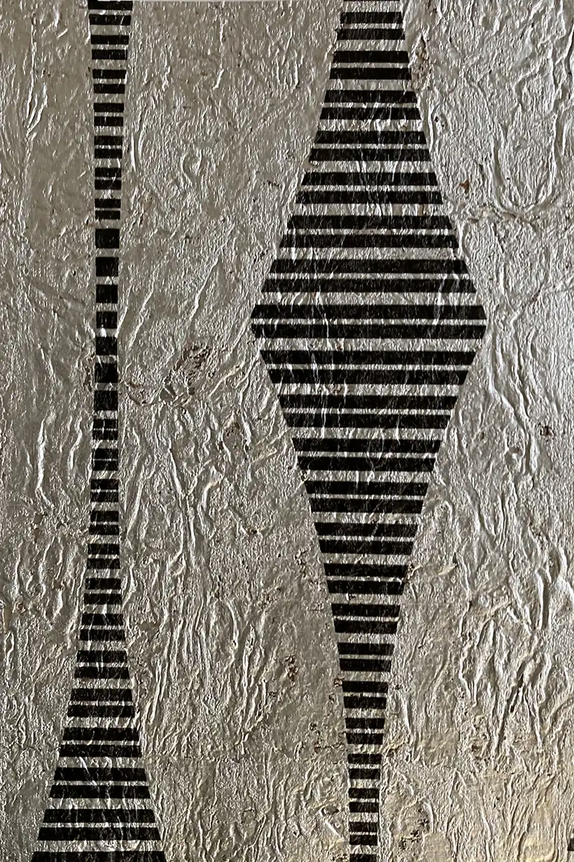 CAHOKIA • LOSANGE ZÉBRÉ ART DÉCO