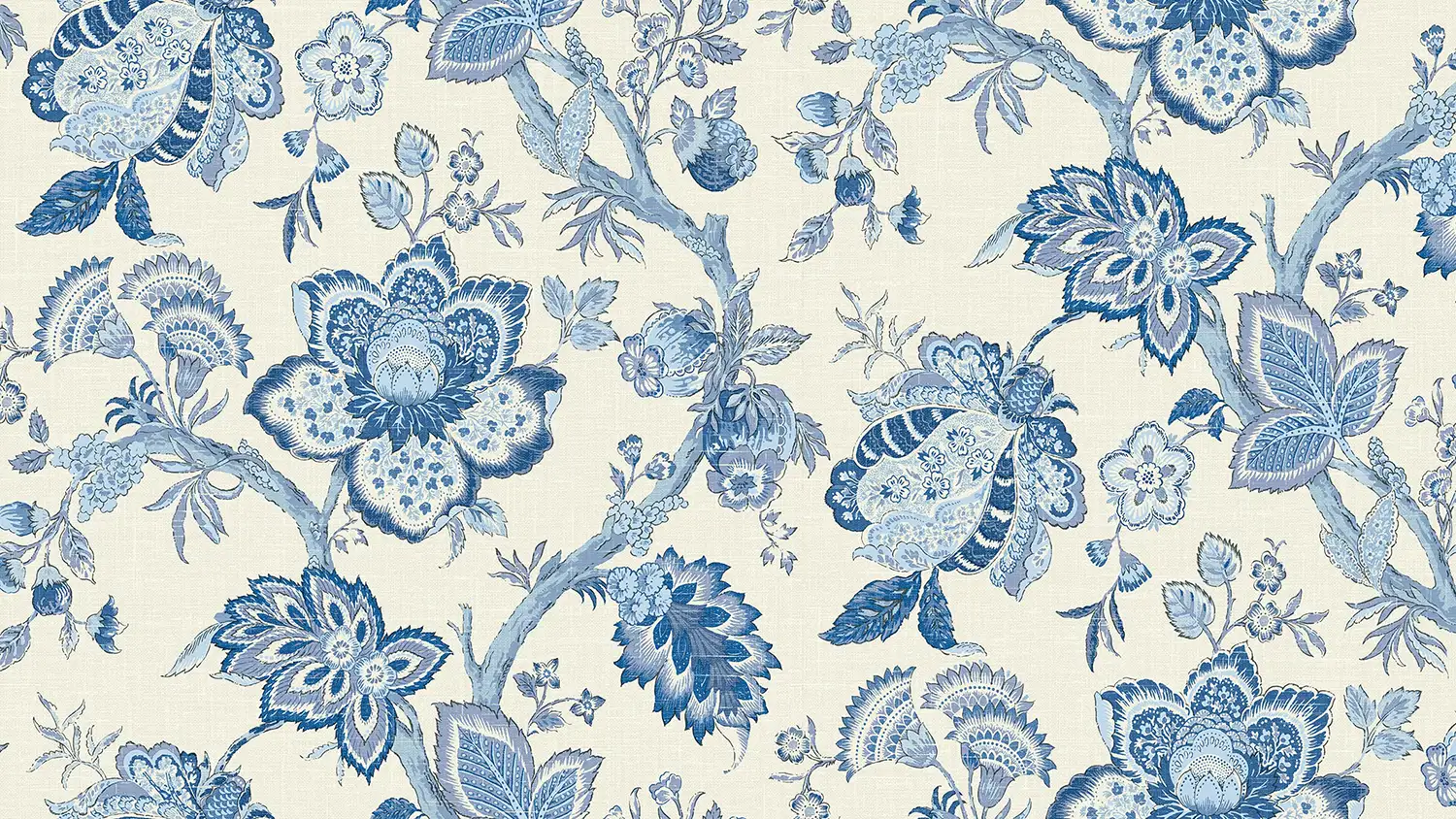 Papier peint fleur provençale