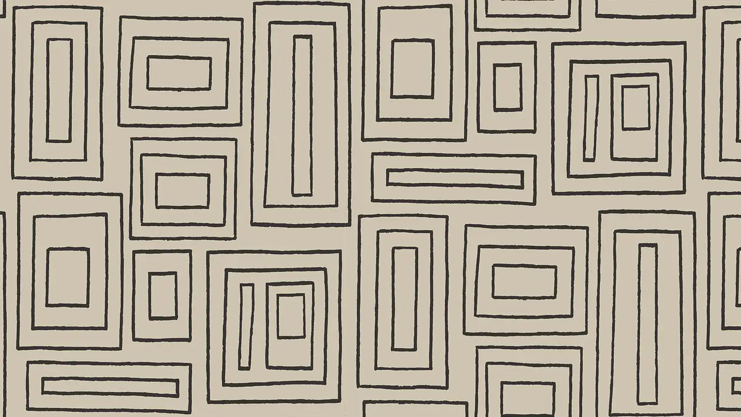 Papier peint géométrique rectangle