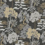 Mori Trees Charcoal - CH31006
