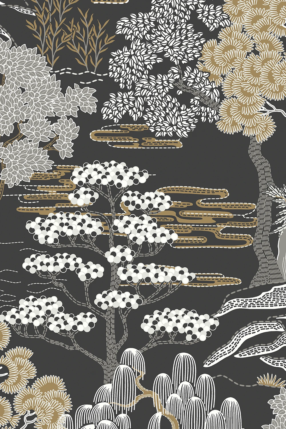 Mori Trees Charcoal - CH31006 – Image 3