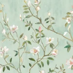 Kaiyu Dogwood Mural Seaside - CH32004M