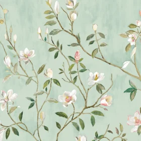 Kaiyu Dogwood Mural Seaside - CH32004M