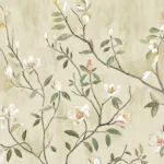 Kaiyu Dogwood Mural Café - CH32007M