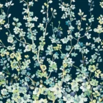 Sakura Bloom Mural Night Sky - CH32102M