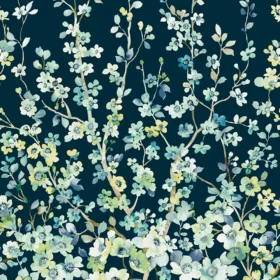 Sakura Bloom Mural Night Sky - CH32102M