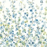 Sakura Bloom Mural Bluebell - CH32112M